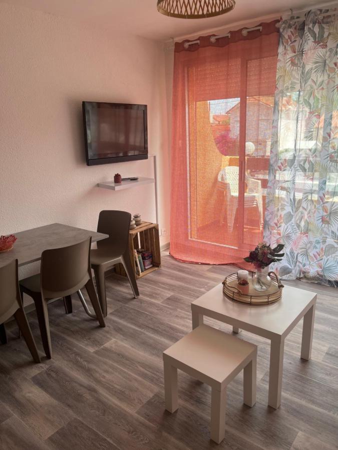 Agréable appartement avec piscine à 500m de la mer Argelès-sur-Mer Exterior foto
